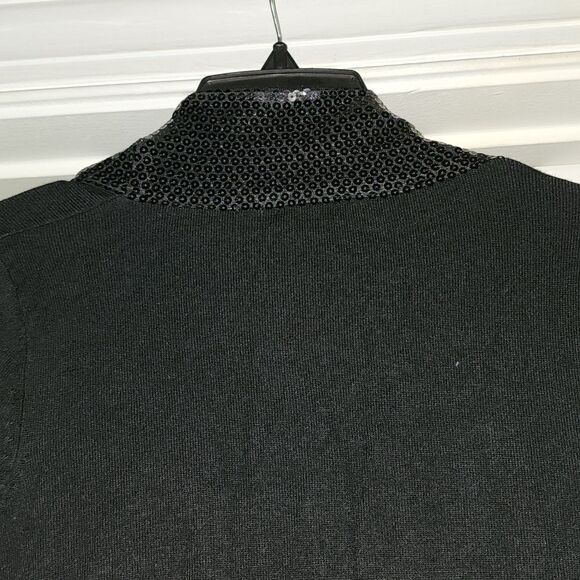 Black long sleeve cardigan - Picture 4 of 5